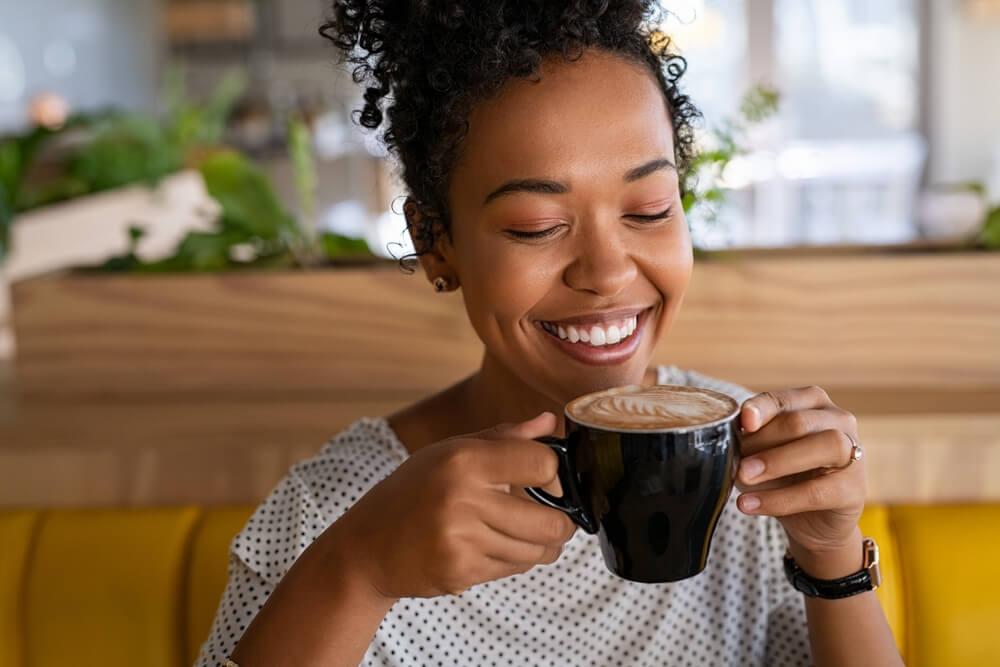 Fazendo café no microondas