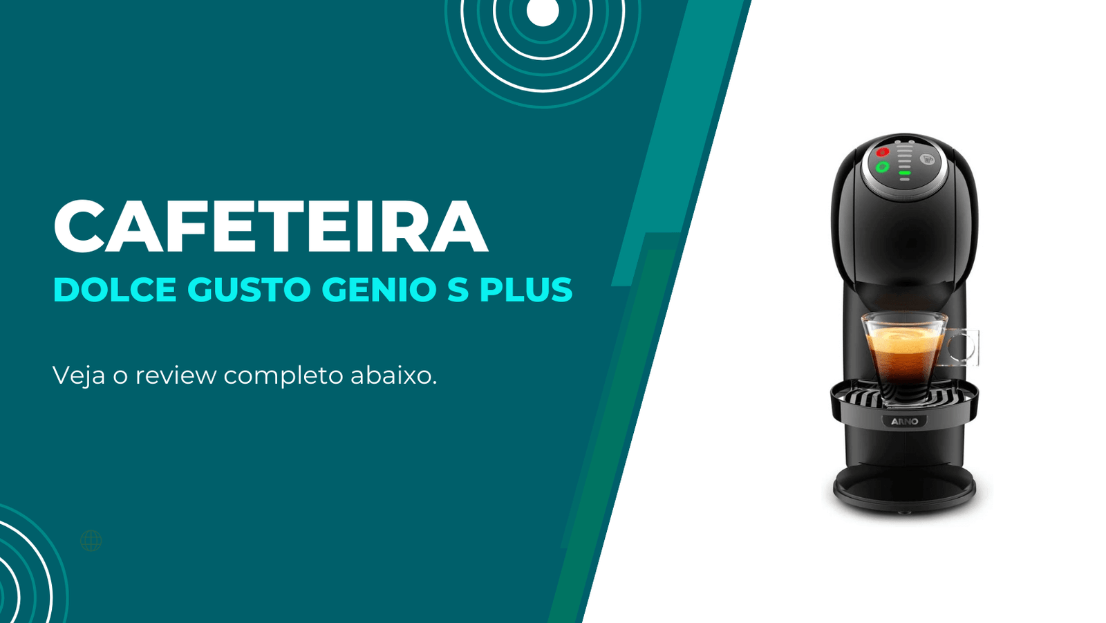 Arno Cafeteira Espresso Nescafé Dolce Gusto Genio S Plus