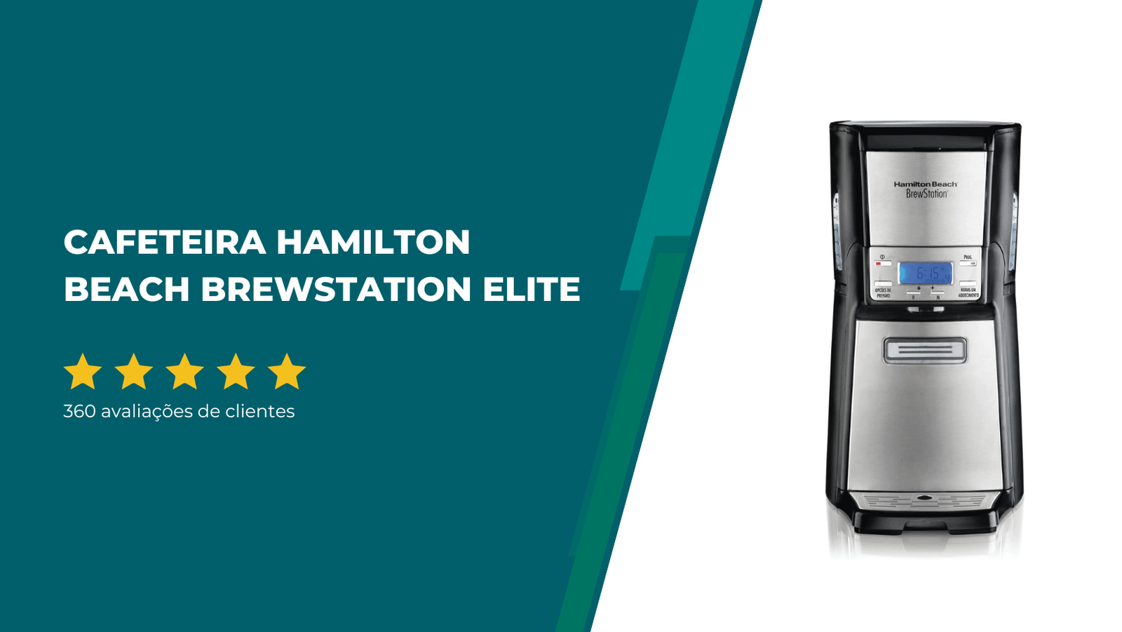 Melhor cafeteira programável Beber Café