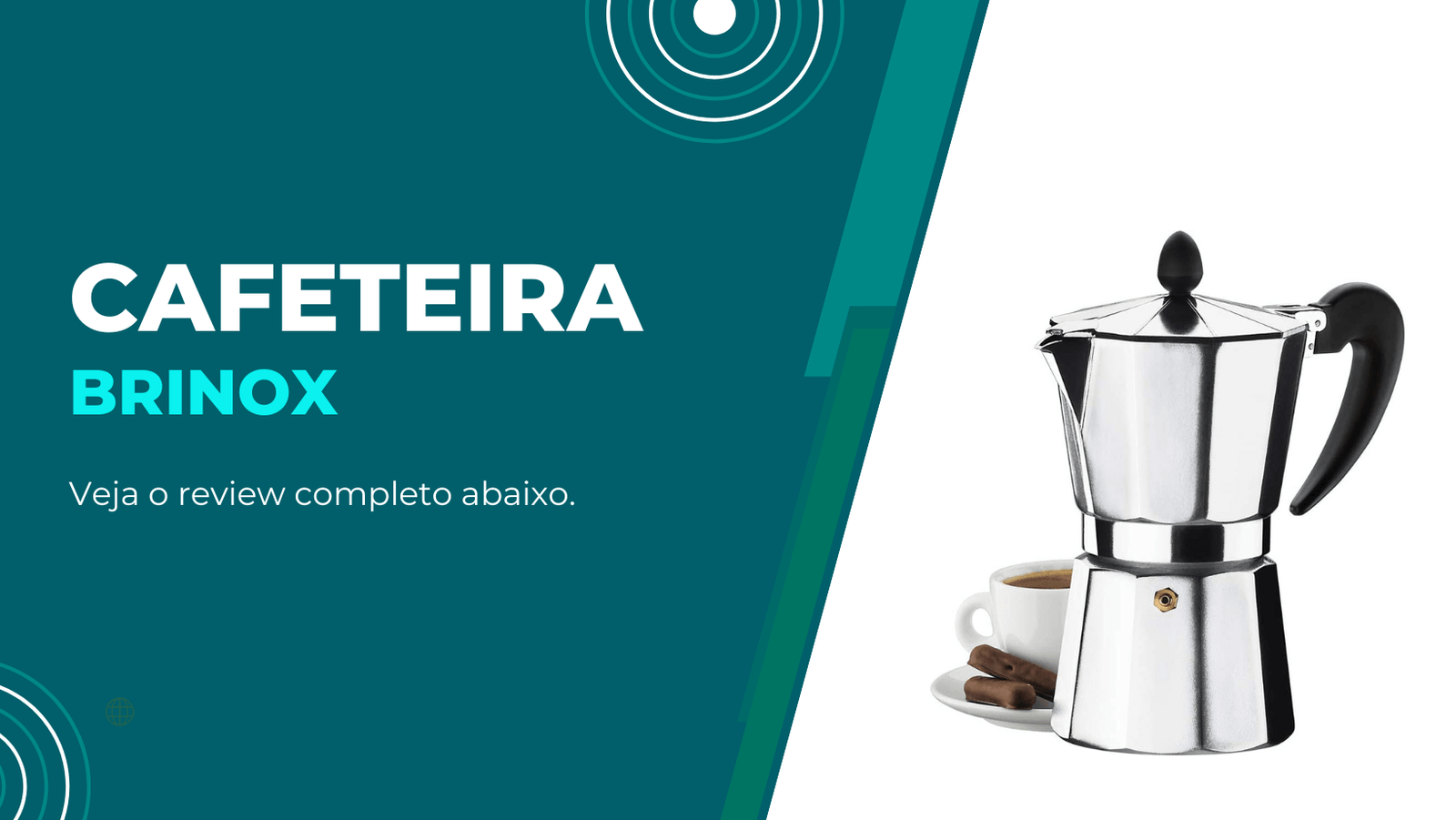 Cafeteira Italiana Brinox