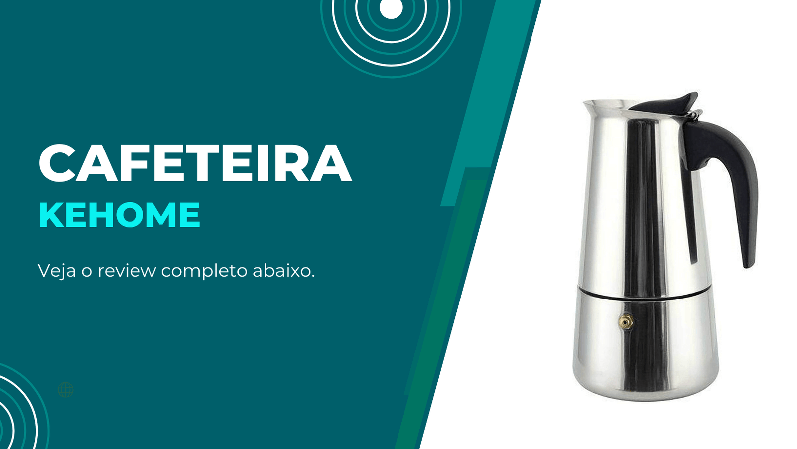 Cafeteira Italiana Kehome
