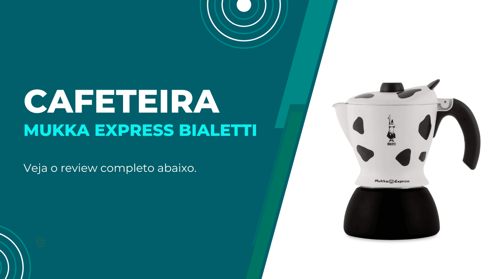 Cafeteira Italiana Mukka Express Bialetti