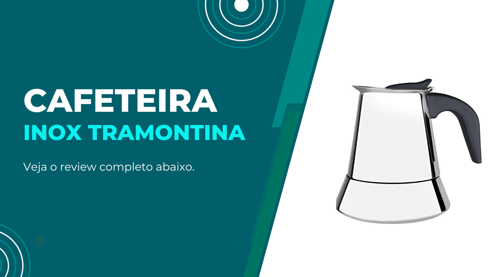 Cafeteira Italiana em Inox Tramontina
