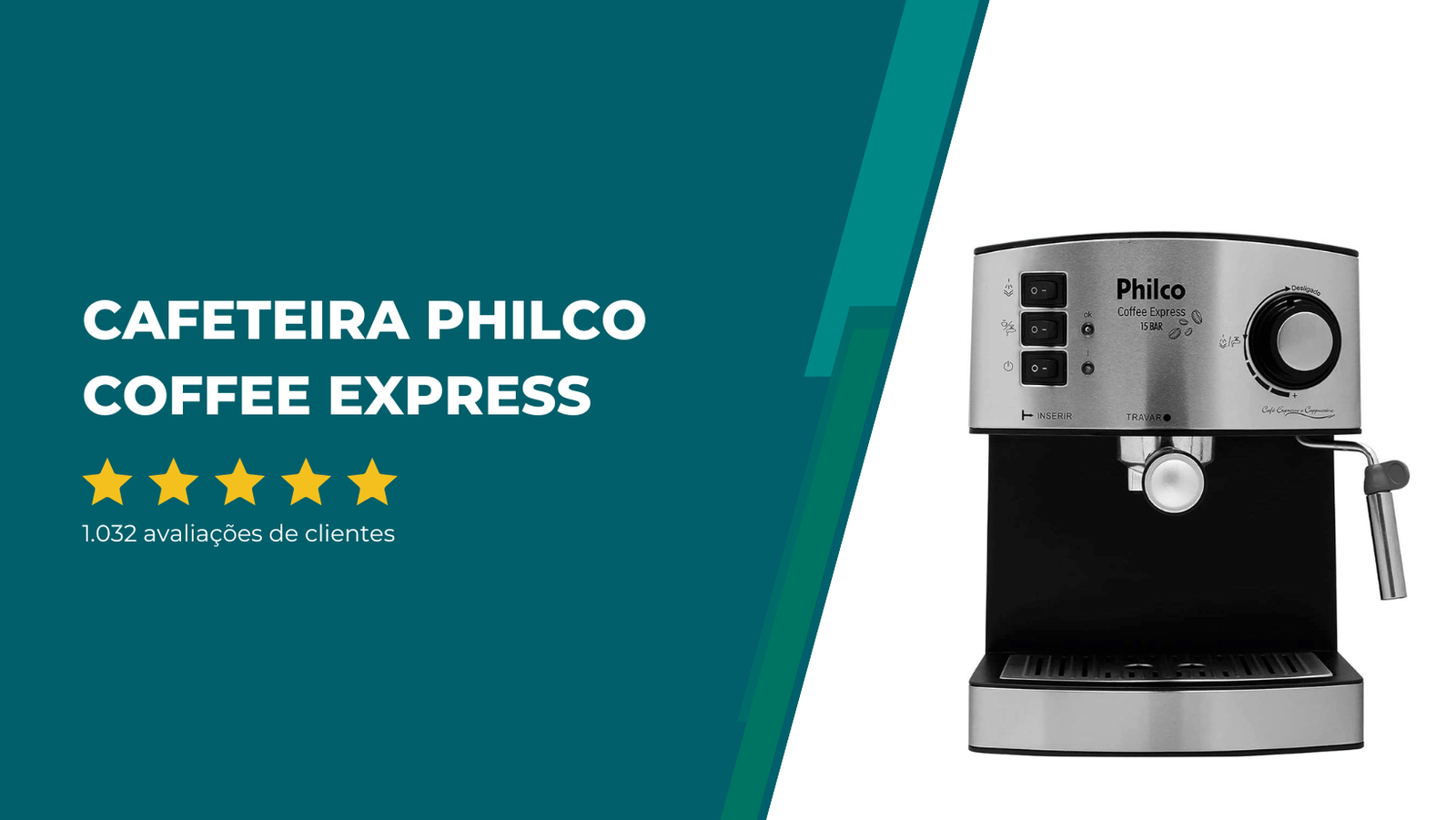 Cafeteira Philco Coffee Express