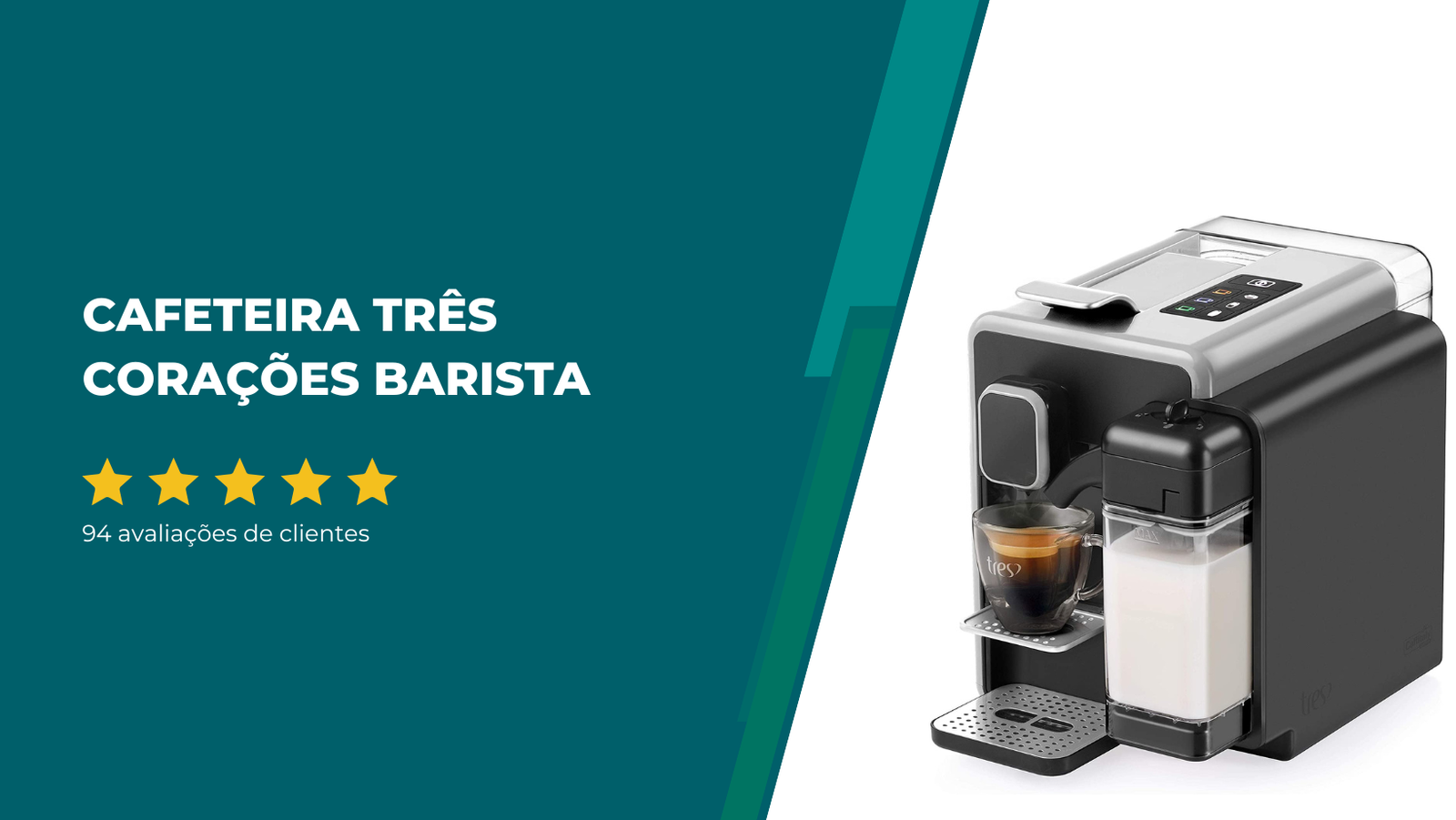 Cafeteira Três Corações Barista