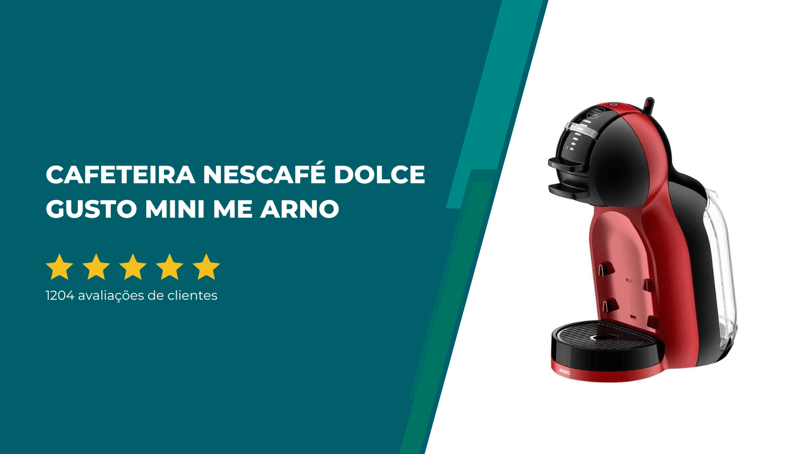 Cafeteira Nescafé Dolce Gusto Mini Me Arno