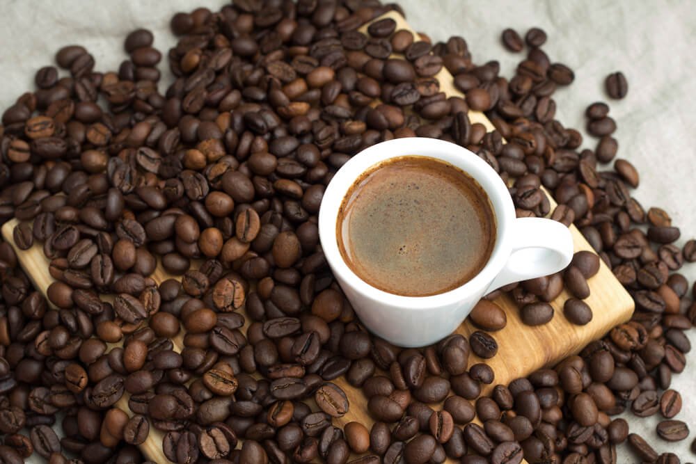 Alimentos que contém cafeína