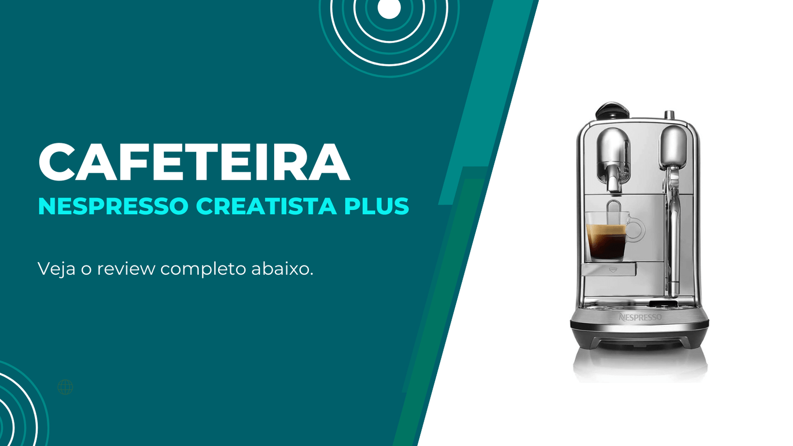 Cafeteira Nespresso Creatista Plus