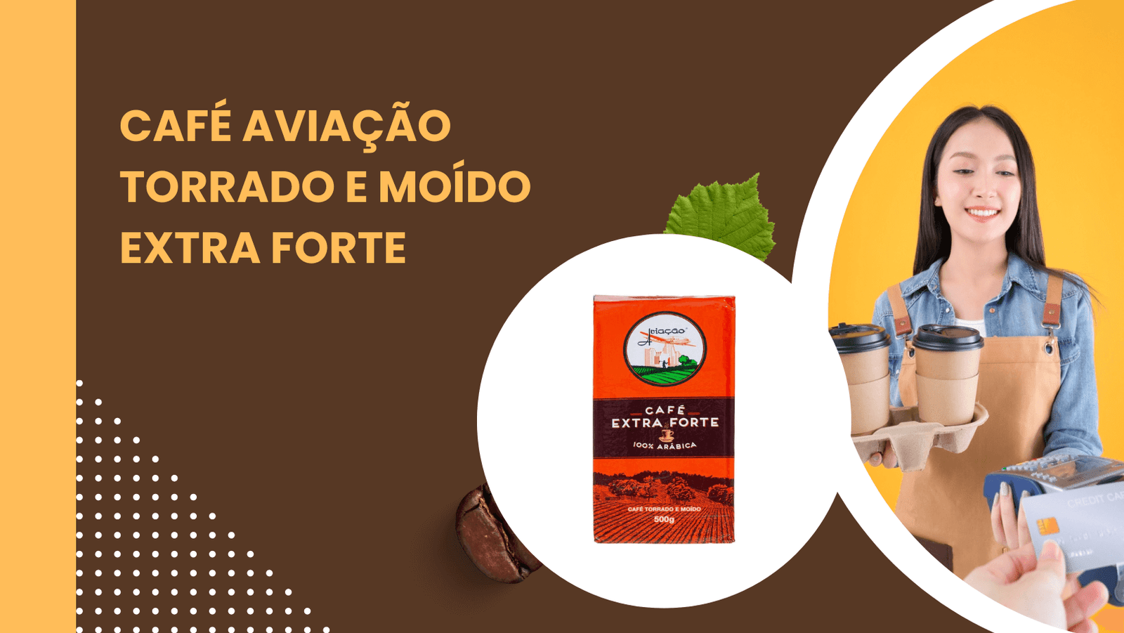 CAFÉ AVIAÇÃO TORRADO E MOÍDO EXTRA FORTE